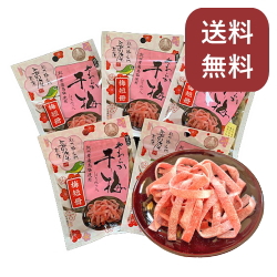 やわらか干し梅 梅短冊 15g×5袋